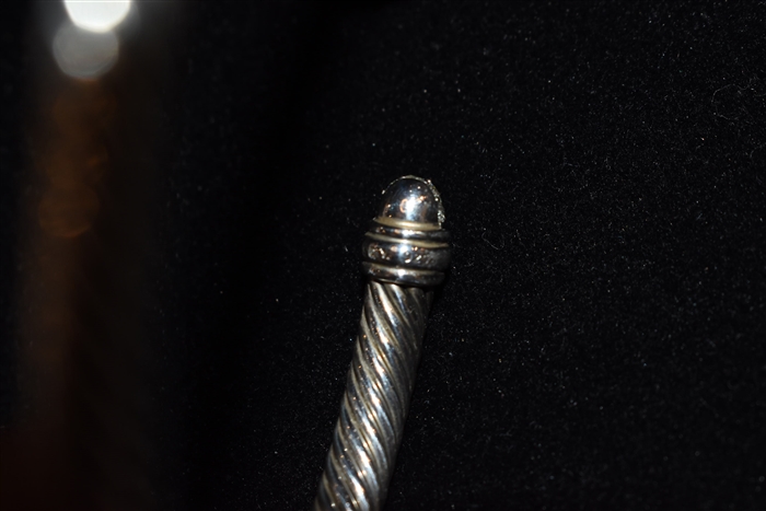 Sterling Silver David Yurman Bracelet, size O/S