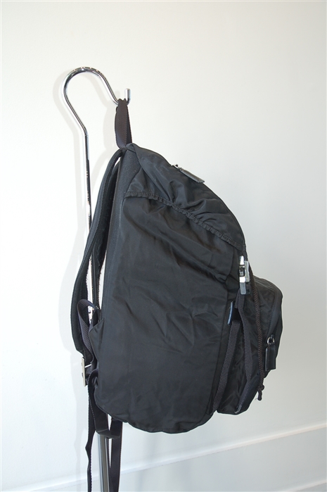 Basic Black Prada Backpack, size L
