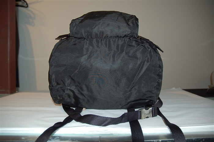 Basic Black Prada Backpack, size L