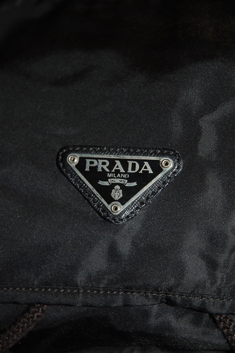 Basic Black Prada Backpack, size L