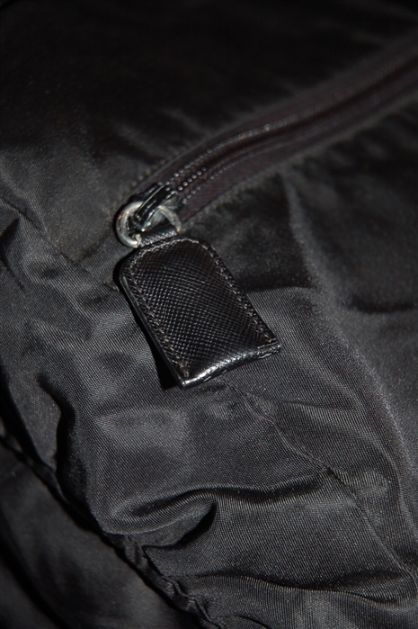 Basic Black Prada Backpack, size L