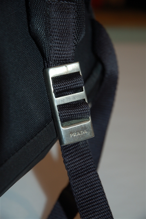 Basic Black Prada Backpack, size L