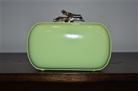 Mint Green Diane von Furstenberg Clutch, size S