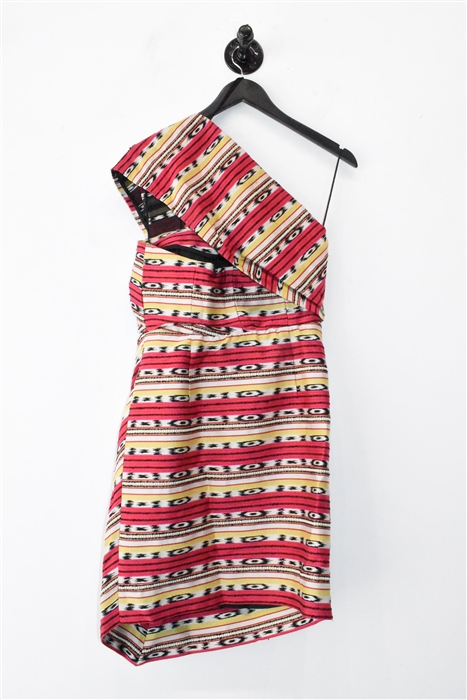 Striped Carven Sheath Dress, size 6