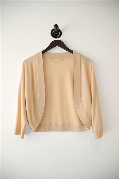 Light Beige Michael Kors Collection Cardigan, size M