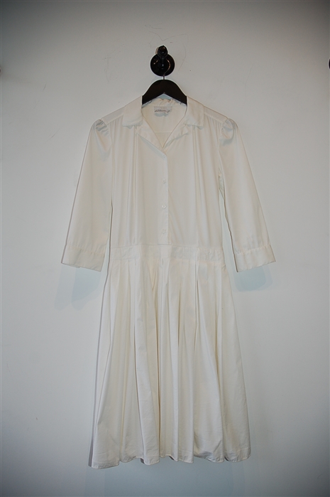 Soft White Prada Shirt Dress, size 4