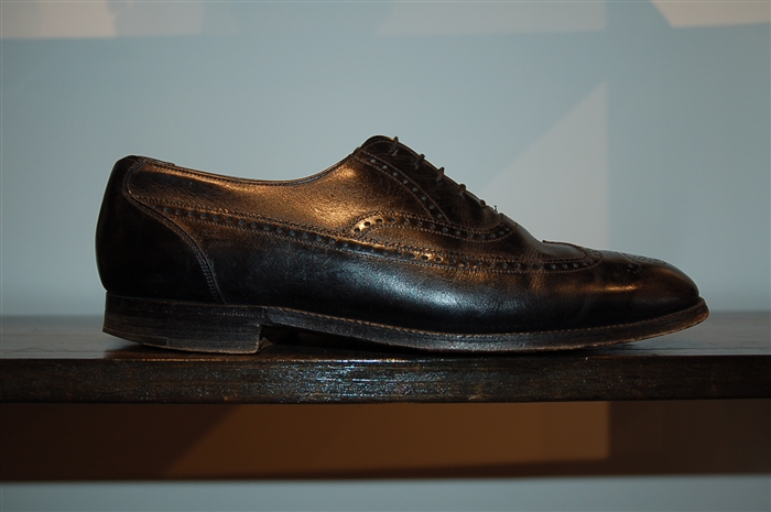 Black Leather Church's Oxford, size 9