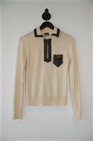 Cream D&G - Dolce & Gabbana Pullover, size S