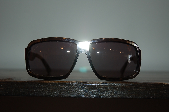 Ruthenium Balenciaga Sunglasses, size O/S
