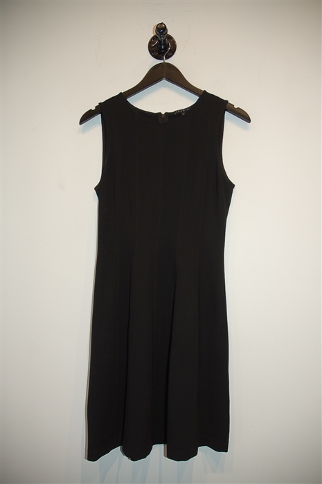 Basic Black Theory Fit & Flare Dress, size 8