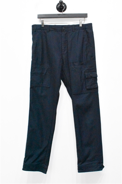Navy Louis Vuitton Cargo Pants, size 34