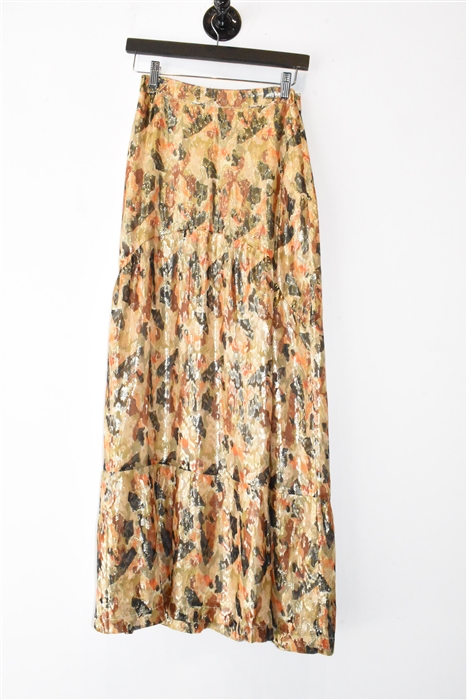 Abstact Print Ba&sh Maxi Skirt, size XS