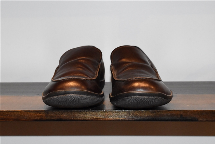 Espresso Prada Loafer, size 10