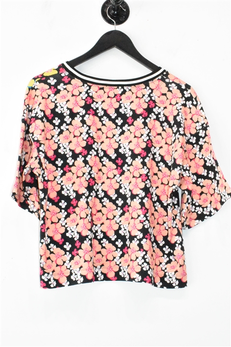 Floral Marc Cain Short-Sleeved Top, size M