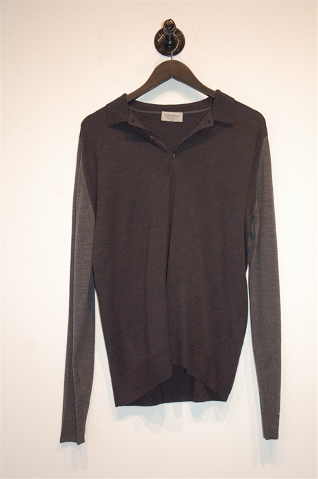 Colour Blocked John Smedley Pullover, size L