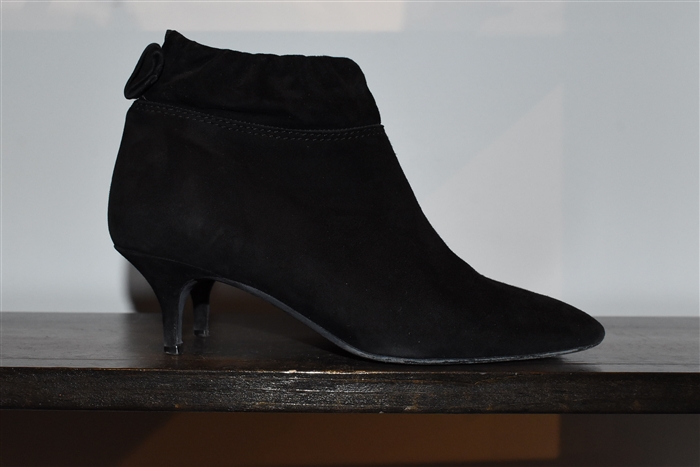 Black Suede Lanvin Booties, size 8