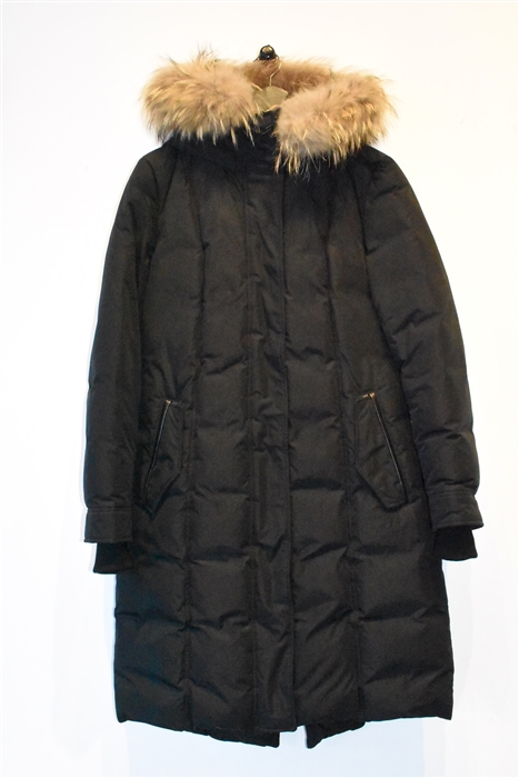 Basic Black Mackage Puffer Coat, size L