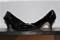 Black Leather Prada Pumps, size 8