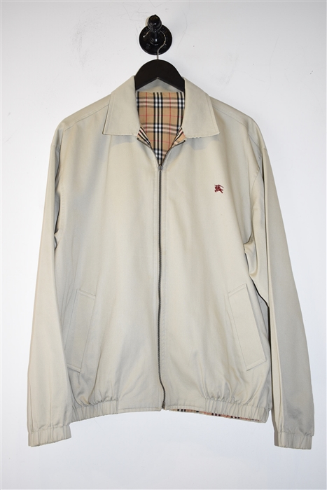 Check Burberry Harrington Jacket, size L