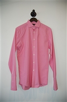 Pink Gingham Ralph Lauren - Black Label Button Shirt, size M