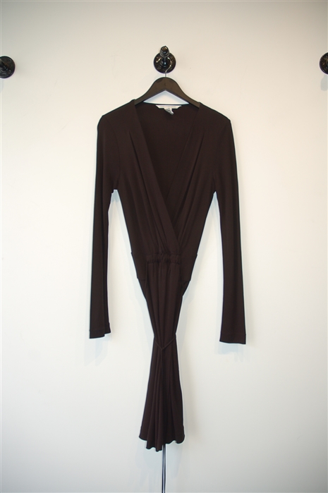 Basic Black Diane von Furstenberg A-Line Dress, size 10