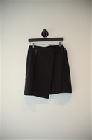 Basic Black Lida Baday Wrap Skirt, size 8