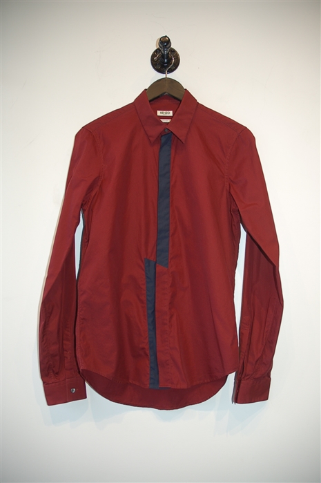Maroon Kenzo Button Shirt, size S