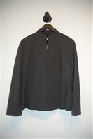 Charcoal Max Mara Zippered Jacket, size 12