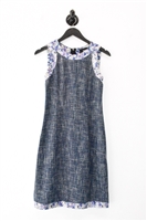 Navy Tweed D&G - Dolce & Gabbana Sheath Dress, size 2