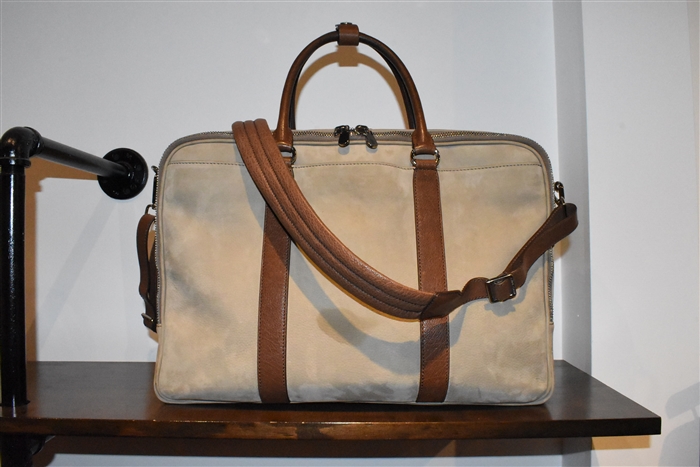 Beige Brunello Cucinelli Weekender, size L