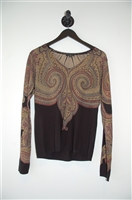 Paisley Etro Pullover, size 10