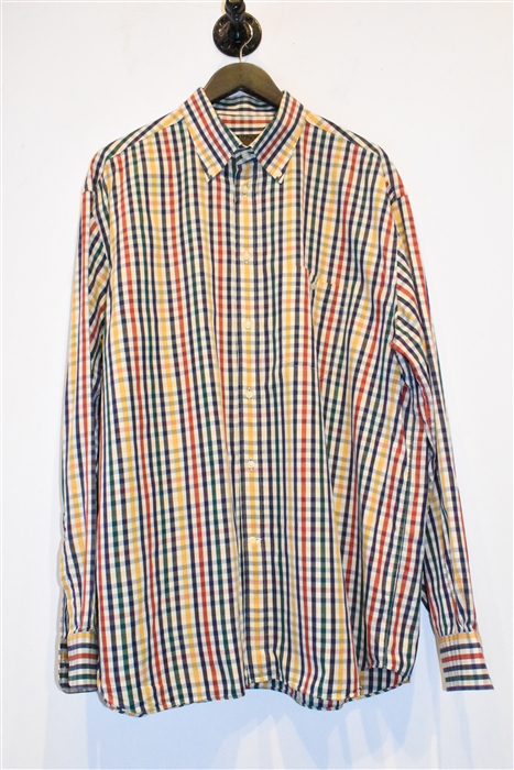 Check Paul & Shark Button Shirt, size 2XL