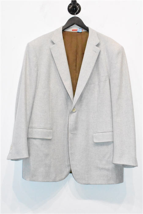 Light Ash Isaia Two-Piece Suit, size 48