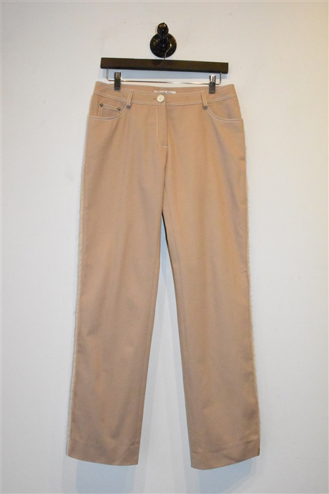 Beige Dior Straight Leg Jean, size 26