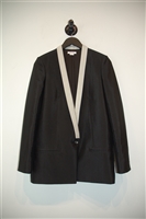 Black & White Helmut Lang Tuxedo Jacket, size 2