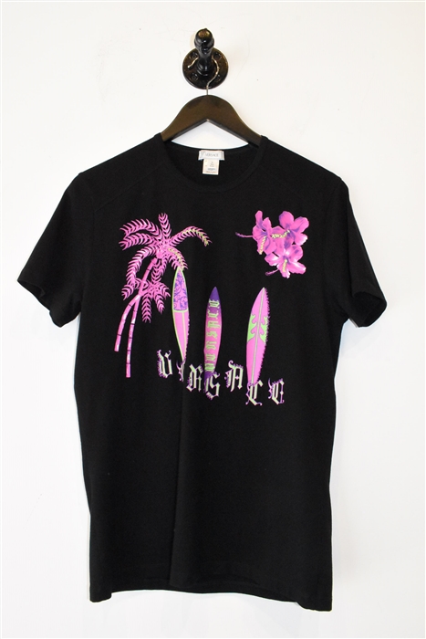 Black Versace T-Shirt, size S
