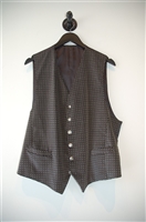 Black & Silver No Label Vest, size XL
