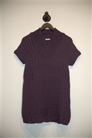 Midnight Purple Pollini Short-Sleeved Top, size 6