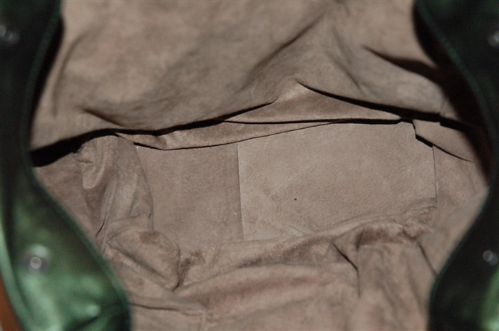 Bottle Green Bottega Veneta Tote, size M