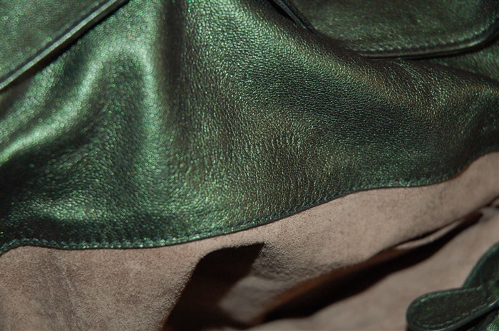 Bottle Green Bottega Veneta Tote, size M