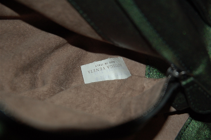 Bottle Green Bottega Veneta Tote, size M