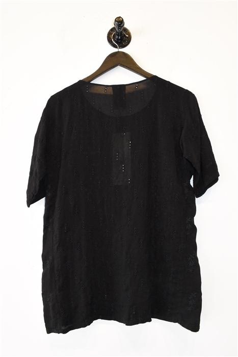 Basic Black Johnny Was T-Shirt, size S