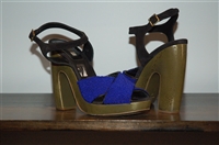 Colour Blocked Dries van Noten Sandal, size 9