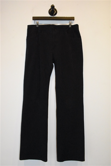 Basic Black Prada Trousers, size 34