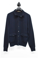 Navy Loro Piana Cardigan, size M