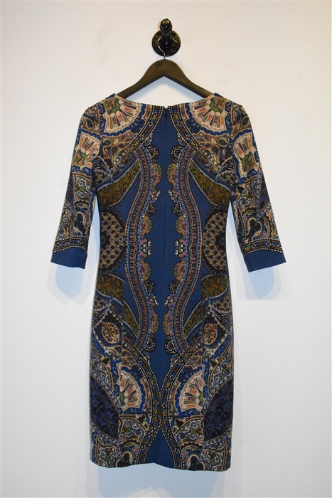 Print Etro Sheath Dress, size 4
