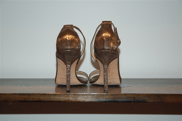 Bronze Manolo Blahnik Sandal, size 8
