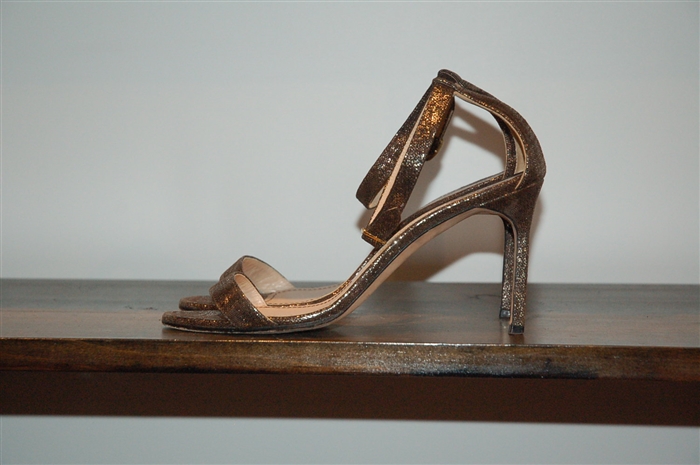 Bronze Manolo Blahnik Sandal, size 8