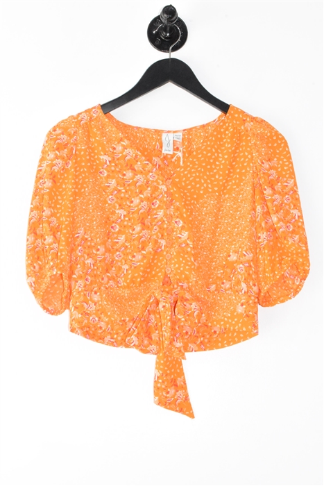 Floral Joie Cropped Top, size XS