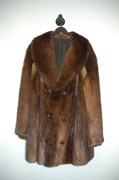 Mahogany No Label - Vintage Fur Coat, size 2XL